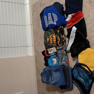Bundle of boys clothes